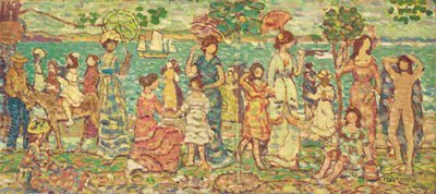 Gezinti, c.1914-15 by Maurice Brazil Prendergast