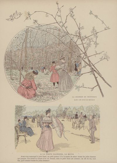 Paris Brillant (renkli taş) için çizim by Maurice Charles Mathieu Bonvoisin