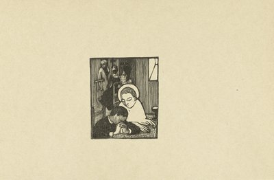 Illustratie bij gedicht in dichtbundel Sagesse van Paul Verlaine Paul Verlaine
