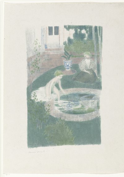 Çeşmedeki yansıma by Maurice Denis