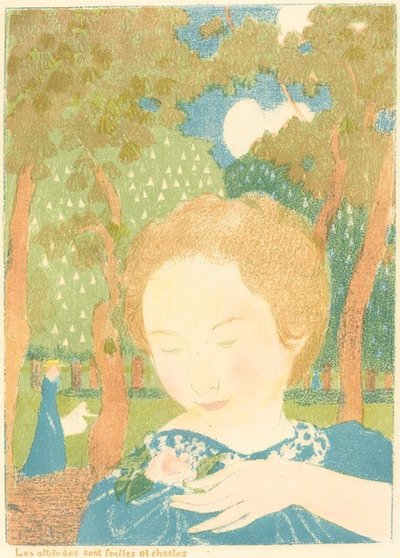 Tutumlar kolay ve iffetlidir by Maurice Denis