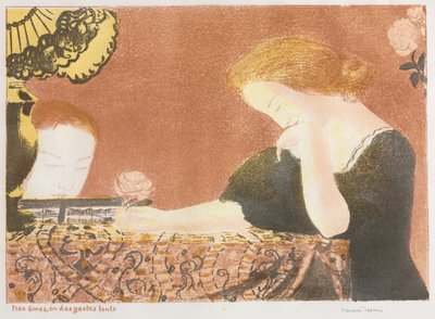 Aşk: Ruhlarımız, Hafif Hareketlerde, 1892-1898, 1911'de yayınlandı. by Maurice Denis