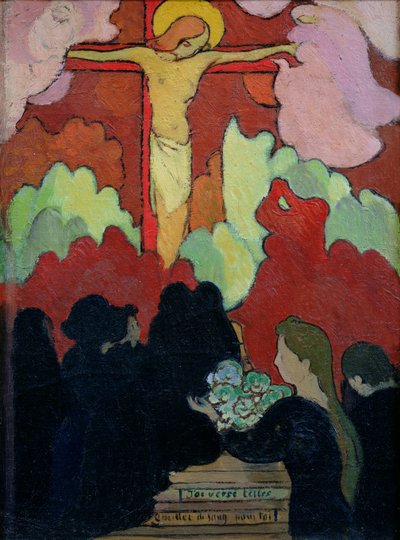 Calvary'de Teklif, 1890 dolayları (tuval üzerine yağlı boya) by Maurice Denis