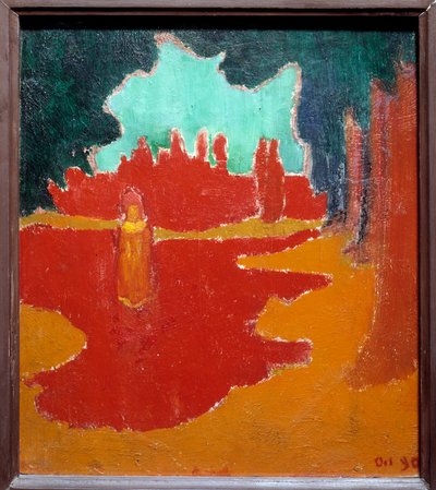 Terasta güneş lekeleri. Maurice Denis