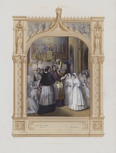 Onay (aquatint) by Maurice Leloir