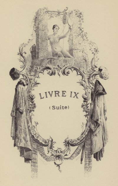 Jean-Jacques Rousseau'nun İtirafları'nın 9. Kitabı için İllüstrasyon (gravür) by Maurice Leloir