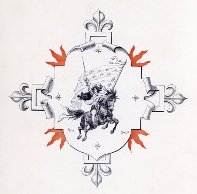 Üç Silahşörler için İllüstrasyon (gravür) by Maurice Leloir
