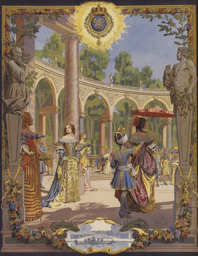 Kral Louis XIV, Versailles, Le Bosquet De La Colonnade
