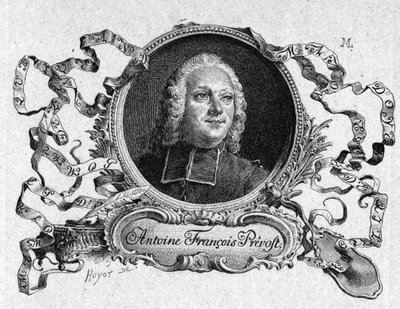 Abbe Prevost (1697-1763), Fransız yazar, “Şövalye Des Grieux ve Manon Lescaut