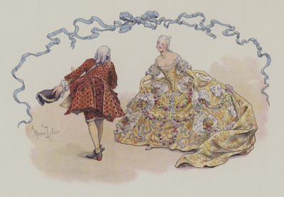 Menüet by Maurice Leloir