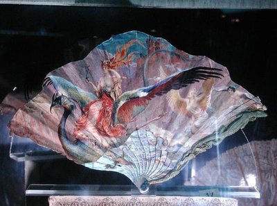 Yüzyılın Sonu ve Yüzyılın Başı, alegorik yelpaze (kağıt üzerine suluboya) by Maurice Leloir