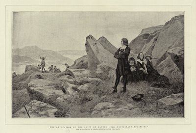 Nantes Fermanının İptali (1685), Protestan Kaçaklar by Maurice Leloir