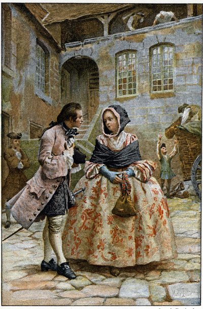 İlk karşılaşma - Fransız yazar L