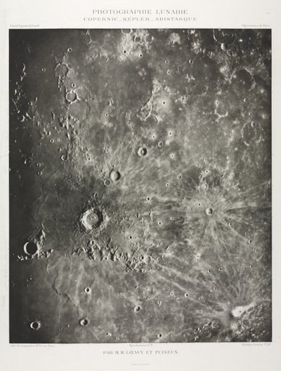 Ay Fotoğrafçılığı: Copernicus-Kepler-Aristaric by Maurice Loewy