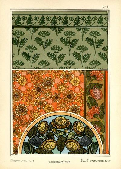 Krizantem (renkli taş) by Maurice Pillard Verneuil