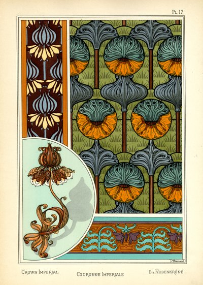 The Crown Imperial (renkli taş) by Maurice Pillard Verneuil