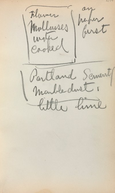 İtalyan Eskiz Defteri: Notlar (sayfa 244) by Maurice Prendergast