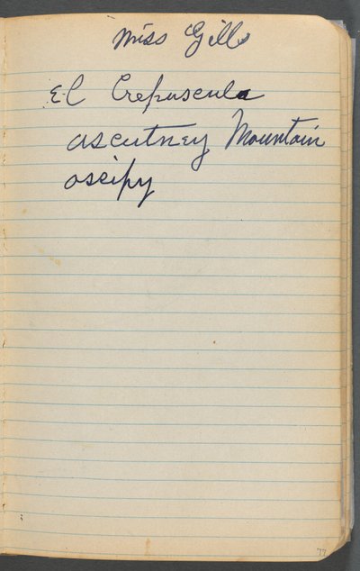 Eskiz defteri, sayfa 077: Notlar by Maurice Prendergast