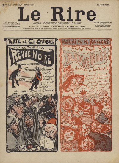 Le Rire için İllüstrasyon by Maurice Radiguet