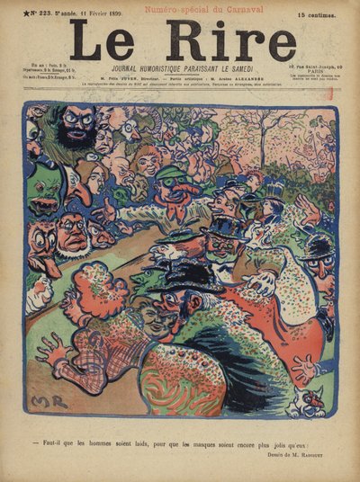 Le Rire için İllüstrasyon by Maurice Radiguet