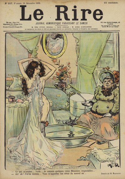Le Rire için İllüstrasyon by Maurice Radiguet