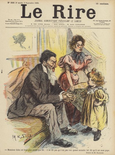 Le Rire için İllüstrasyon by Maurice Radiguet