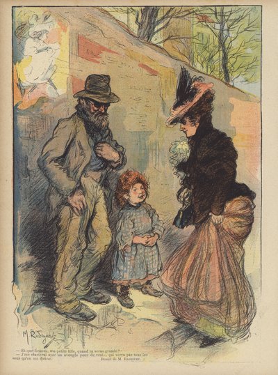 Le Rire için İllüstrasyon by Maurice Radiguet