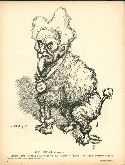 Tereyağı Tabağı, 191, satirik renkli by Maurice Radiguet