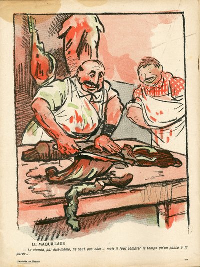Tereyağı Tabağı, 368 numara, Hiciv renginde by Maurice Radiguet