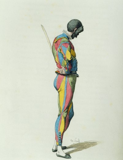 Harlequin, 1858