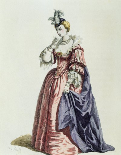 1600 yılında Isabella, Maurice Sand (1823-1889) tarafından by Maurice Sand