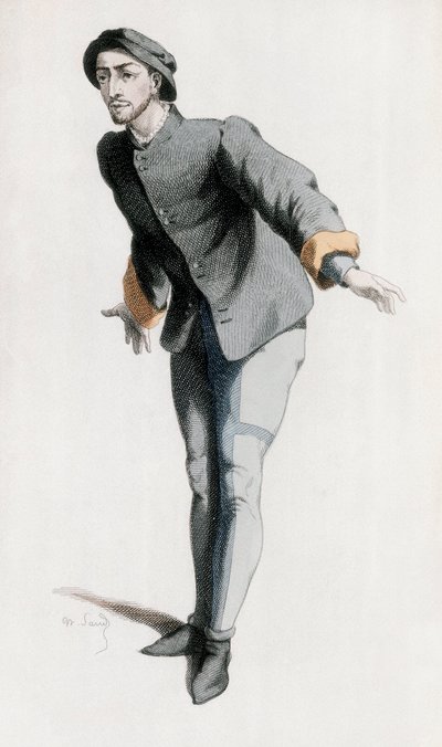 Ruzzante, Commedia dell'arte'nin karakteri by Maurice Sand