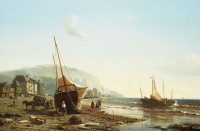 Normandiya kıyısında, by Mauritz Frederik Hendrik De Haas