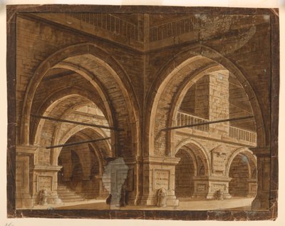 Sahne Tasarımı, Büyük Salon İçi by Mauro Antonio Tesi