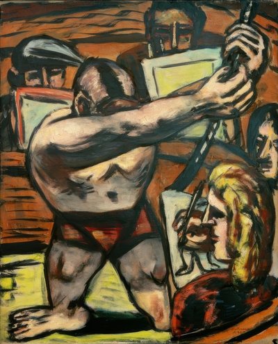 Akademi II by Max Beckmann