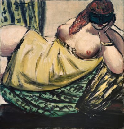 maske ile Alfi by Max Beckmann