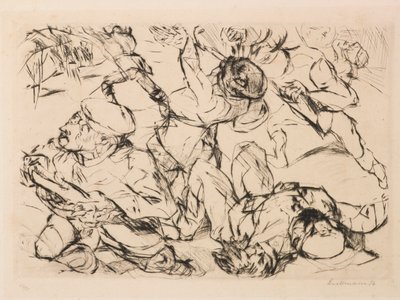 saldırı by Max Beckmann