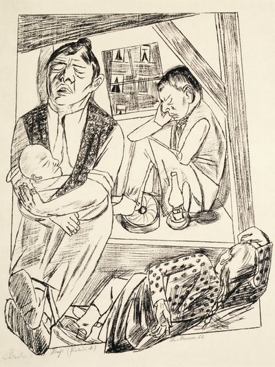 Geceleyin by Max Beckmann