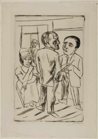 Otelde (Dolar) by Max Beckmann
