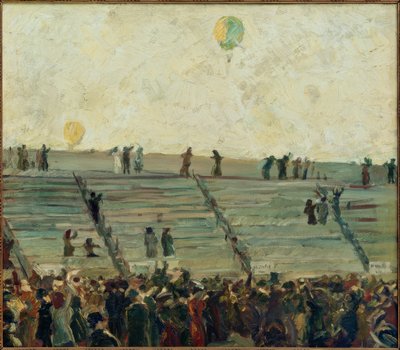 balon yarışı by Max Beckmann