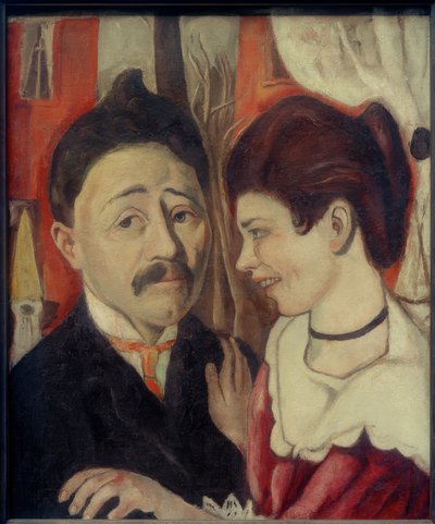 Carl çiftinin portresi by Max Beckmann