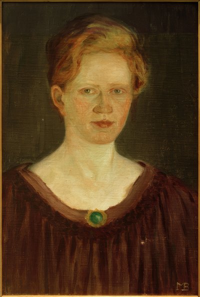 kız kardeşin portresi by Max Beckmann
