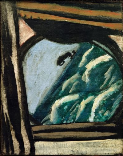 Geminin ambarından görünüm by Max Beckmann