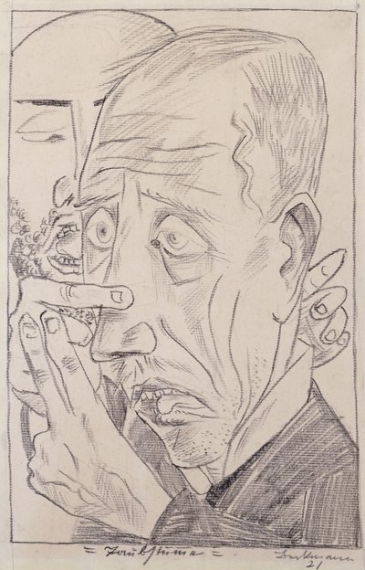 Sağır Dilsiz; Taubstumme by Max Beckmann
