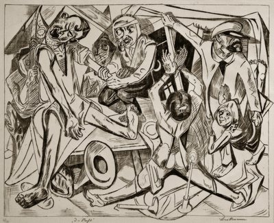 Gece by Max Beckmann