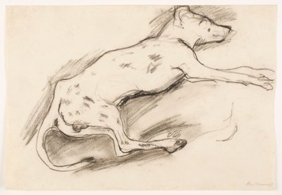 Siyah Noktalı Köpek by Max Beckmann