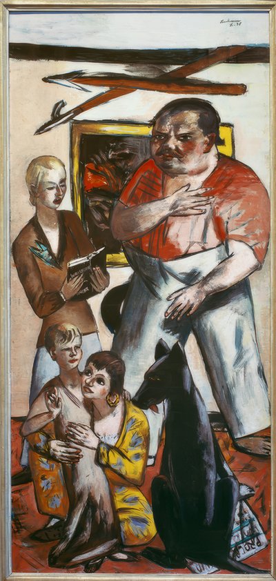 Aile portresi George by Max Beckmann