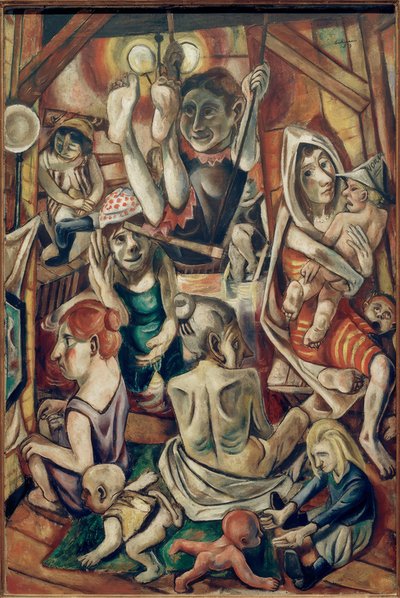 kadın hamamı by Max Beckmann