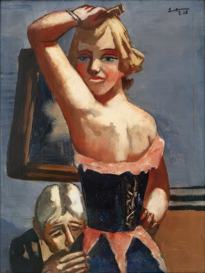 giysi dolabı by Max Beckmann
