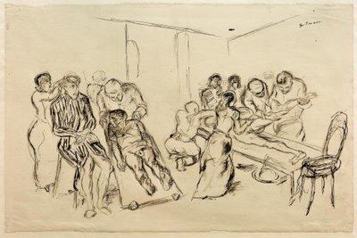 Büyük ameliyathane by Max Beckmann